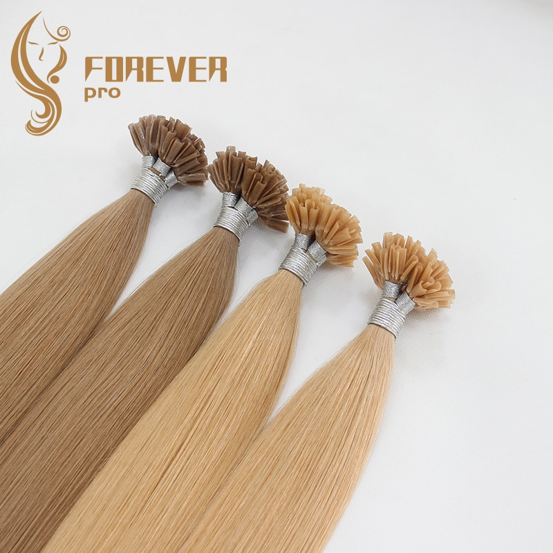 Forever pro 20 inch 0.8 ׷/ Real Remy Nail U Tip ΰ Hair Ȯ    ΰ Hair On Capsule 50 ׷/
